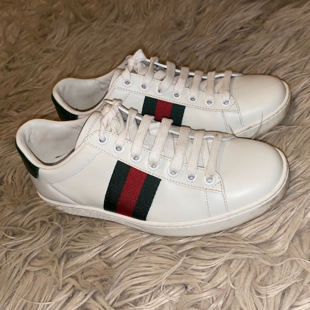 Gucci women's Ace leather sneaker
